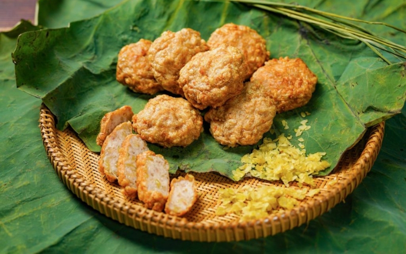 Chả cốm Hà Nội