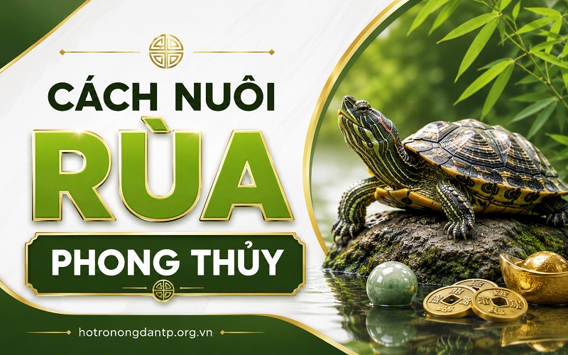 cách nuôi rùa phong thủy