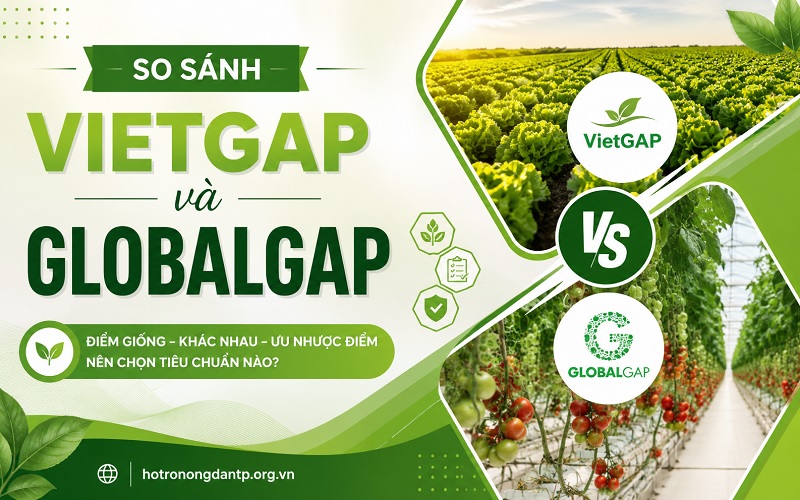So sánh VietGAP và GlobalGAP